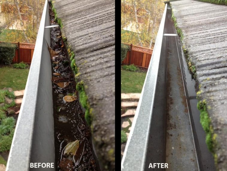 gutter cleaning pepping